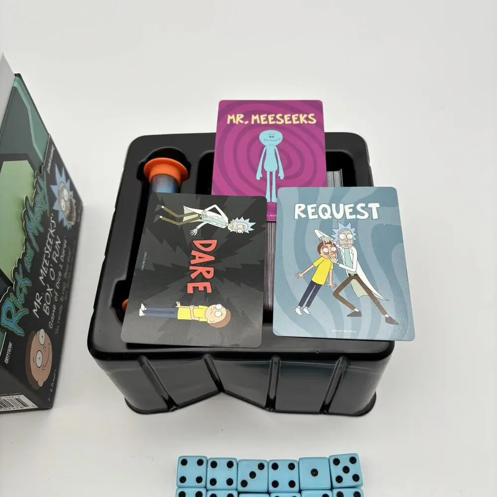 Mr. Meekseeks' Box O' Fun, Dice Table Top Game Complete. Very Good Condition.